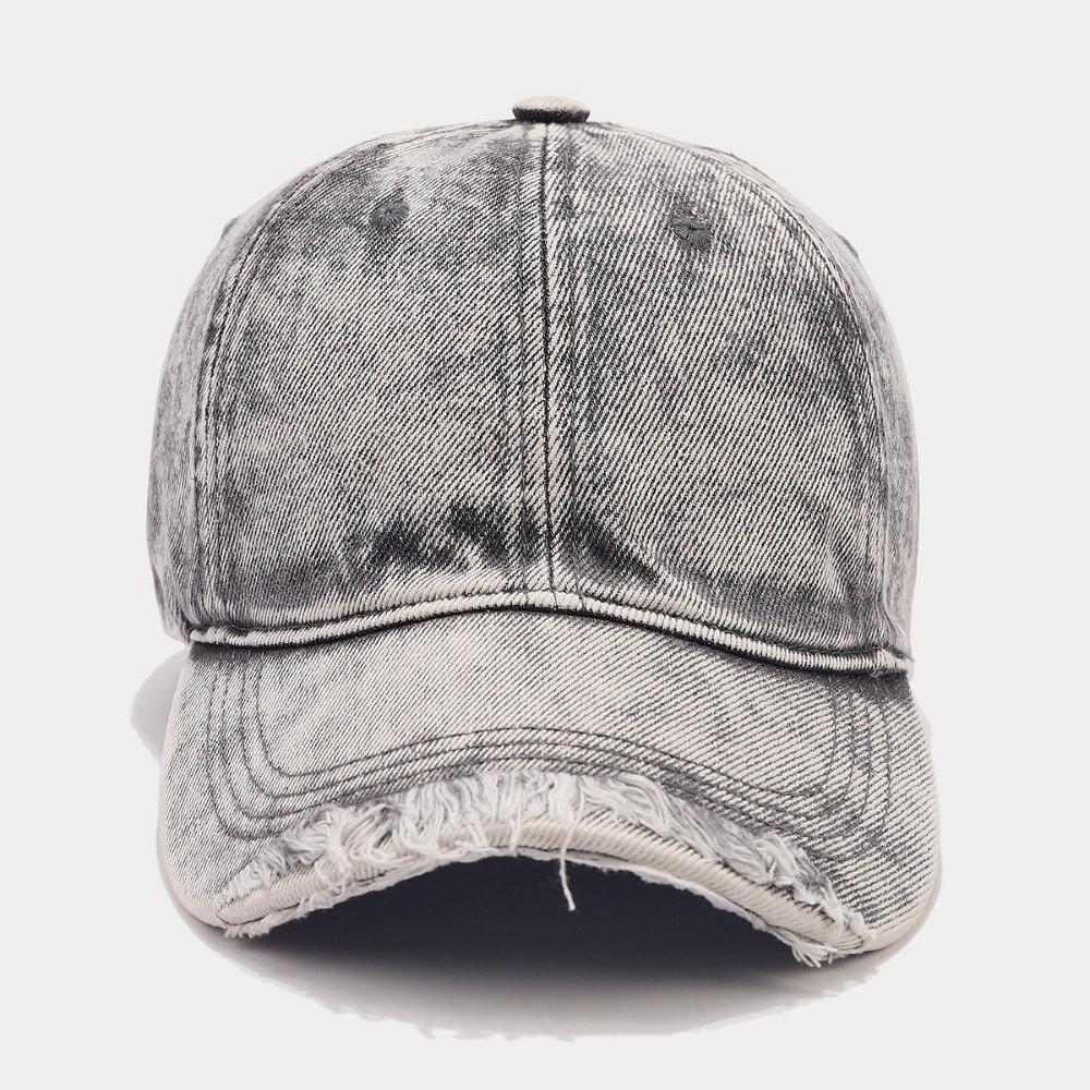 Adjustable Duckbill Hat Breathable Sun Protection Cap Casual Washed Baseball Cap