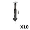 Military Building Blocks Medieval Middle Ages Solider Spartan Warrior Crusader Knights Figures Weapons Sword Spear Crossbow MOC