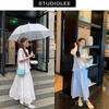 Sheepskin Version~ Grape Mother with the Same Soft Cute Round Head Versatile Lazy Velcro Word with Mary Jane Shoes Women's Spring and Summer