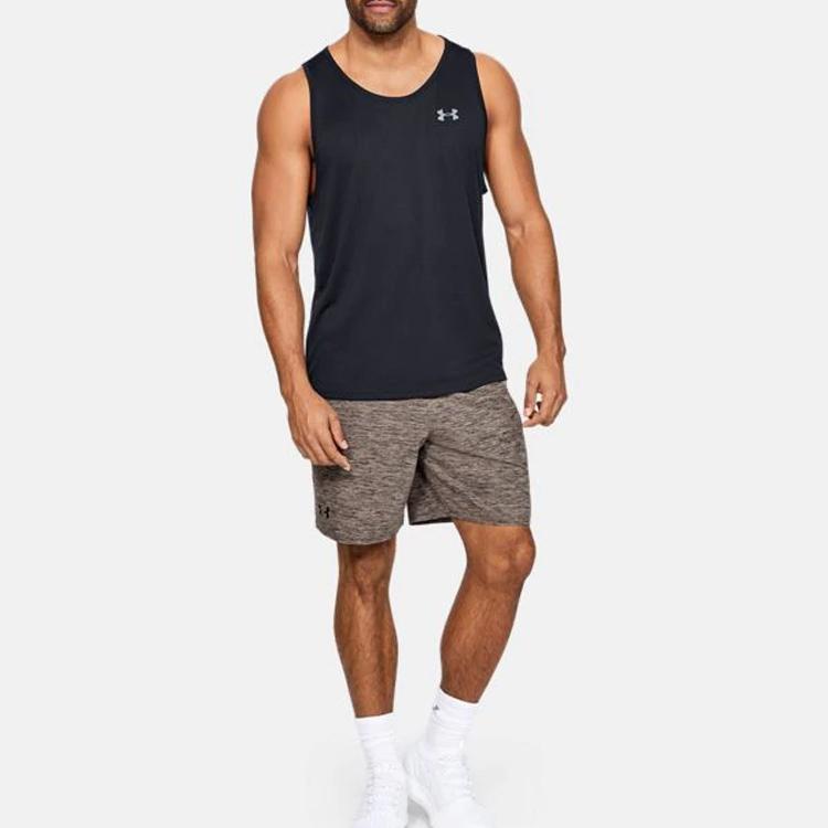 Under Armour UA Tech 2.0 Quick-Dry Running and Training Tank Top Men Tops Black 1328704-001