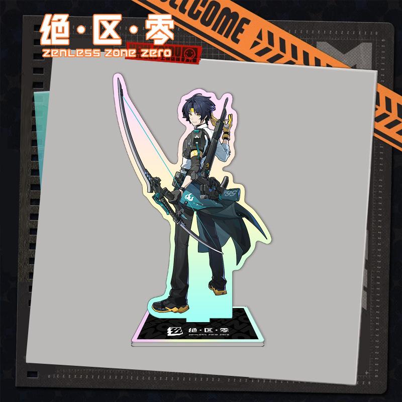Zenless Zone Zero Nicole Demara Zhu Yuan Anime Acrylic Stand Sign Ellen Joe Ben Bigger Collect Desktop Decoration Keychain Gifts