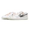 Jordan Air Jordan 1 Abriebfest Abriebfest Niedrig geschnitten Vintage Basketballschuhe Unisex Schwarz Weiß HJ5999-400(Teamfour-)