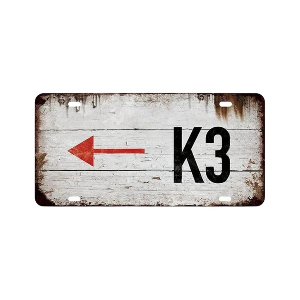 Vintage Berlin City Plate War Aluminum Sign Store Bar Metal Home Club Man Cave Pub Decor Painting Plaques Poster Wall Decoration