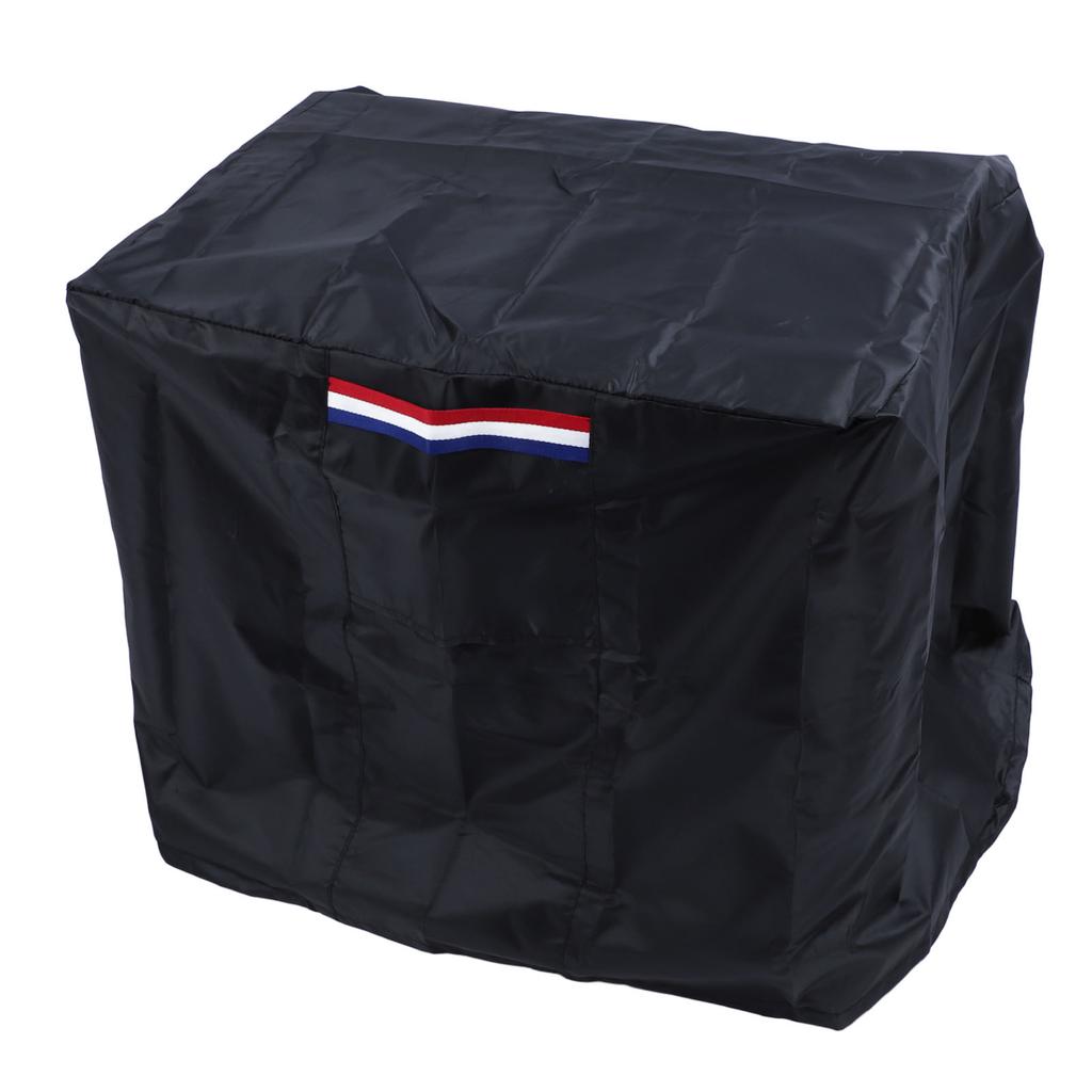 Fire Pit Cover Professional Rectangular 420D Silver Coated Waterproof UV Resistance Outdoor Fire