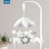Newborn Baby Crib Mobile: Rotating Rattle and Soothing Hanging Dolls
