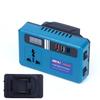 1Pcs Led Mini Intelligent Inverter Power Converter Portable 120W 21V Lithium Battery Inverter With 3 Usb Ports