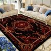 European Style Carpet Luxury Bedroom Decoration Flannel Customizable Rugs for Living Room Soft Fluffy Lounge Floor Mat Office
