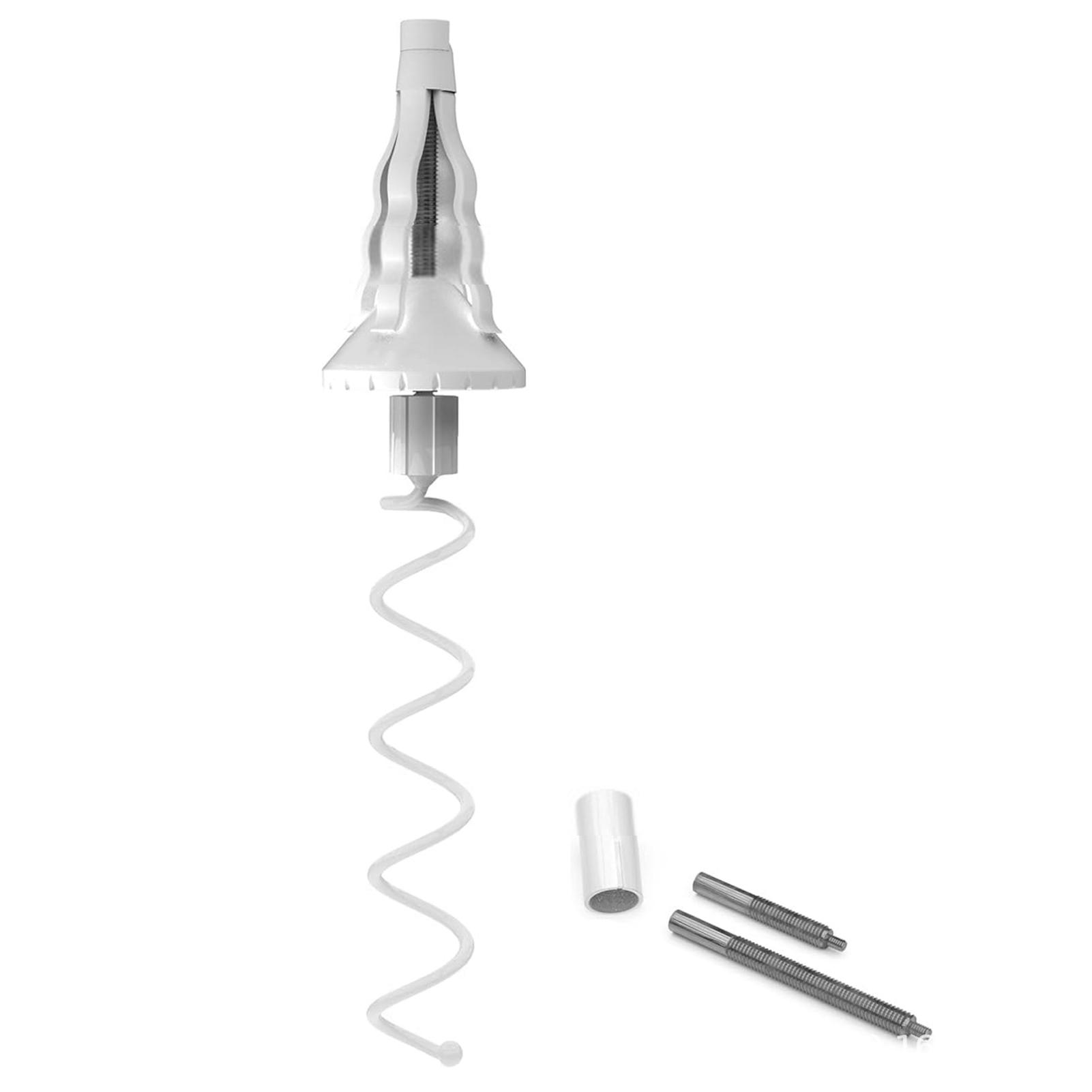 

New Twist-on Stabilizer Tree Top Decor Christmas Tree Topper Holder Support For Homeowners Apartment Church Groups Living Room белый