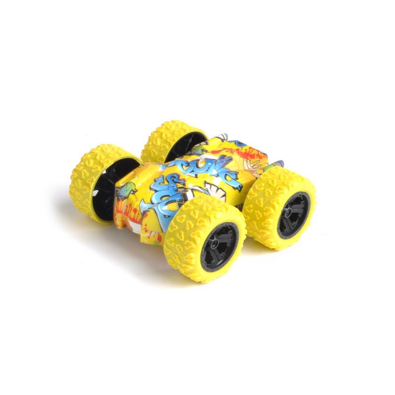Children's Toy Car Boy Small Toy Double-sided Stunt Dump Inertia Four-wheel Drive Off-road Vehicle