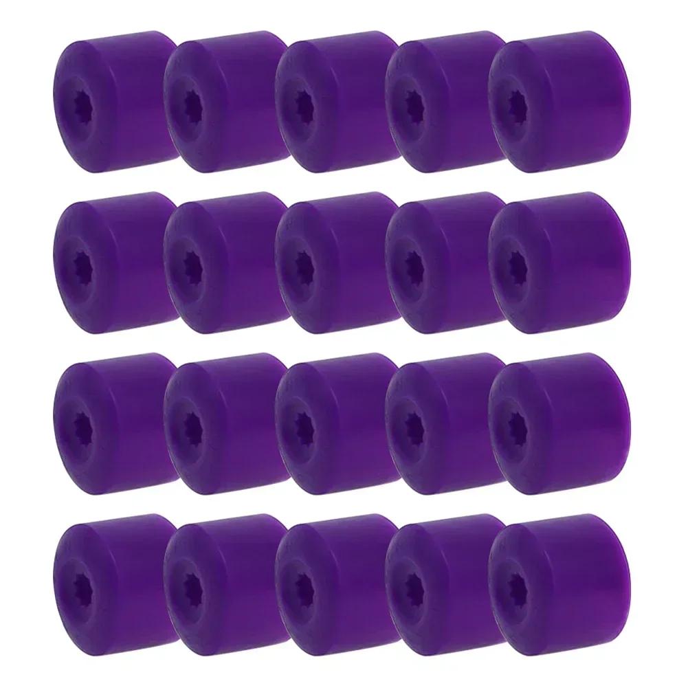20Pcs for VW Tiguan Golf MK5 Passat B7 Wheel Tire Hub Cap Nut Bolt Cover Rim Tyre Screws Plugs Studs Car Decorations Accessories