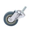 Heavy Duty 75mm Swivel With Brake Trolley Casters Wheels For Furniture, Set Of 4