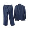 Burberrys wool blend suit Setup 94-84-165 Blue Men's Used