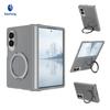 Samsung Z Fold8 Ultra Mobile Phone Case Magnetic Suction Rotating Bracket Anti-drop Tpu + Pc Skin Feeling Protective Case
