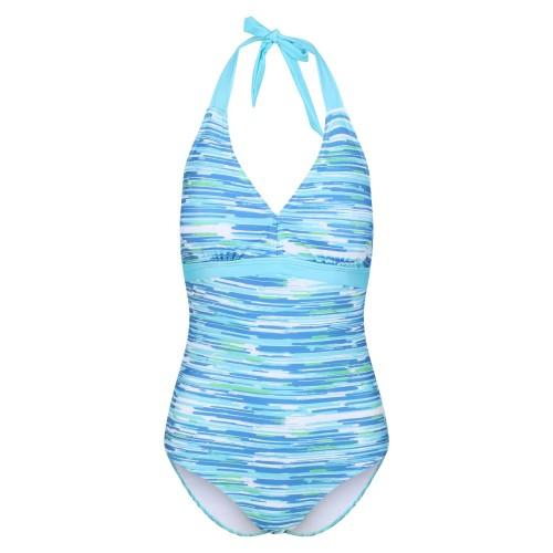 Regatta Womens/Ladies Flavia Brush Stroke One Piece Swimsuit