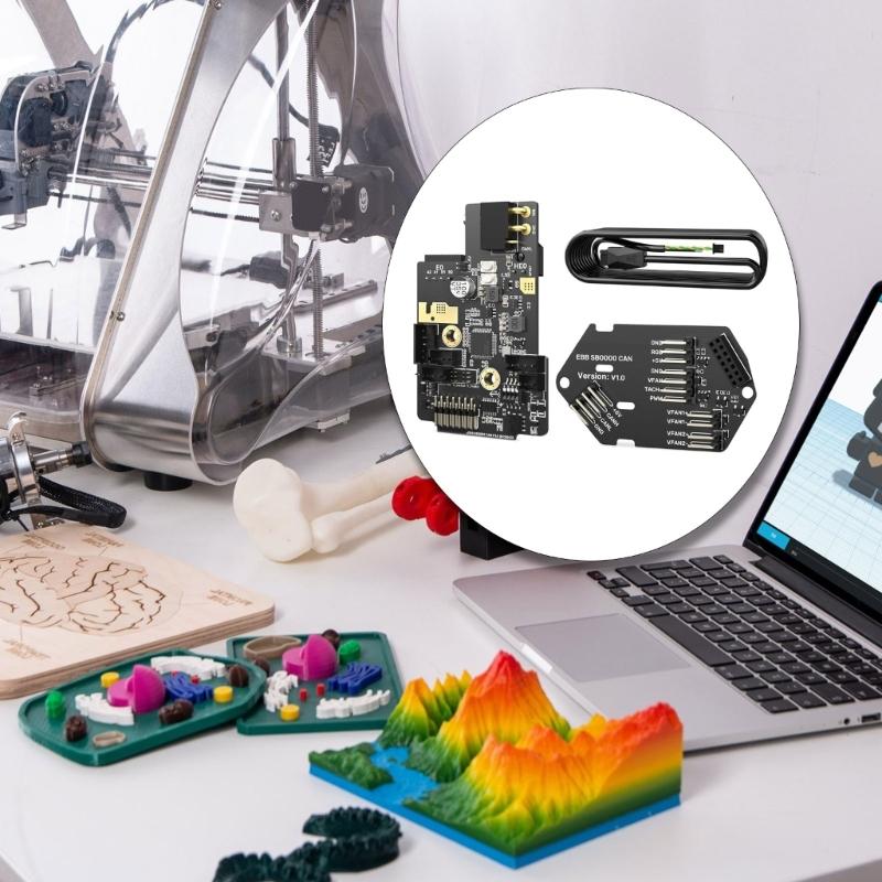 EBB SB2209 (RP2040) Πλακέτα CAN Για n StealthBurner 3D Εκτυπωτή Hotend Klipper Canbus Κεφαλή Εξωθητήρα Εργαλείο Max31865 Προσαρμογέας
