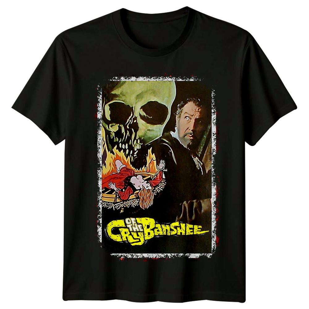 Cry of the Banshee (1970) Movie Poster Inspired T-Shirt Retro 70s Tee Unisex