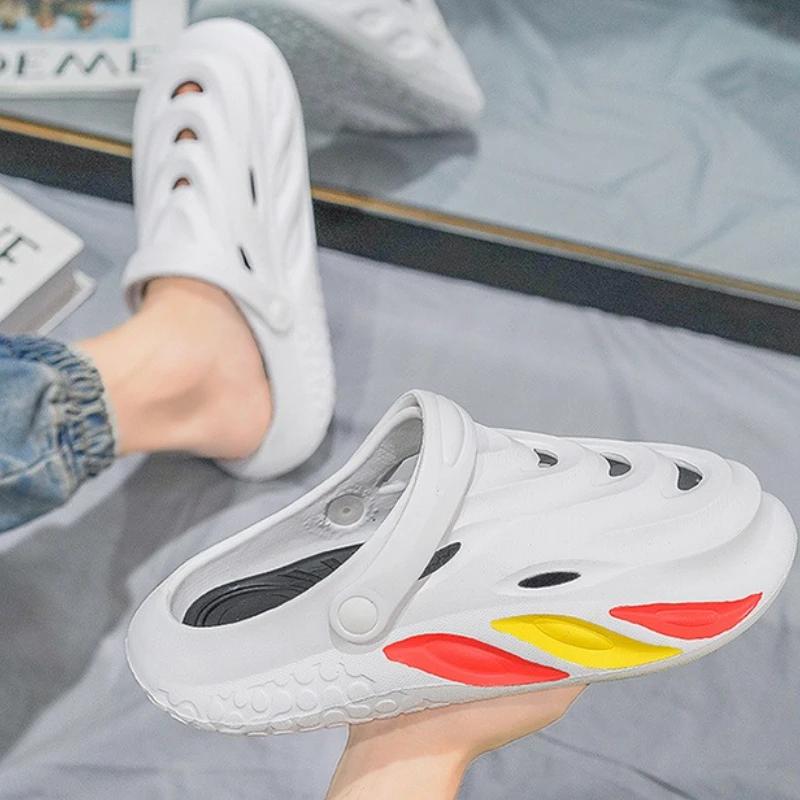 Beach Men's Sandal Stylish Eva Original Casual Luxury Designer 2025 Styles Buy Outdoor On Offer Cheap Liquidation 39 H Male Shoe