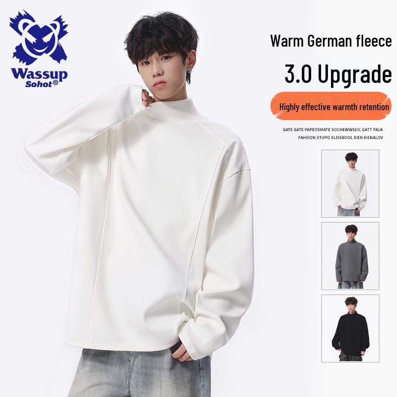 Wassup Sohot Pánské termotričko s polozvýšeným límcem a dlouhým rukávem