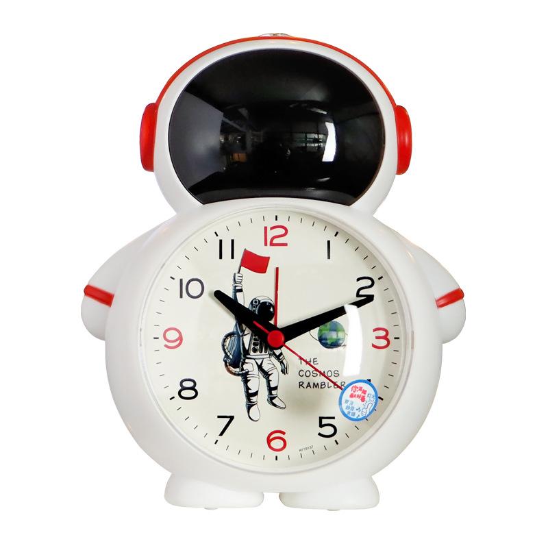 Astronaut Alarm Clock for Kids: Creative Timer Function Cartoon Clock for Children