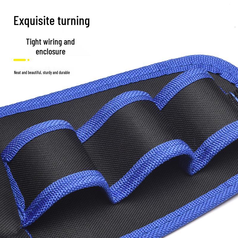 Men's Sturdy Electrician Tool Bag - Durable, Portable, Multifunctional Hardware Storage with Tool Belt