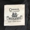 Woolexpo Cashalux UK Made 100% Cashmere Long Coat L-XL Black(USED)
