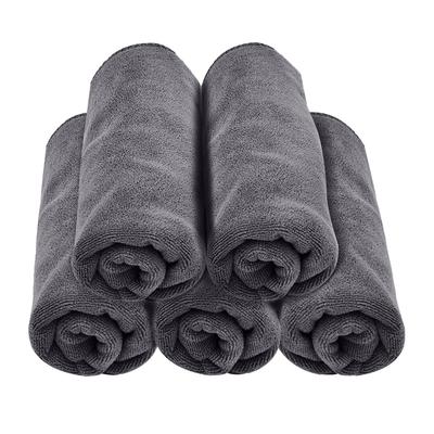 Car Wash Towels, 5 Pieces, Microfiber, Absorbent, Quick Drying, Cloth, Medium Form, 15.7