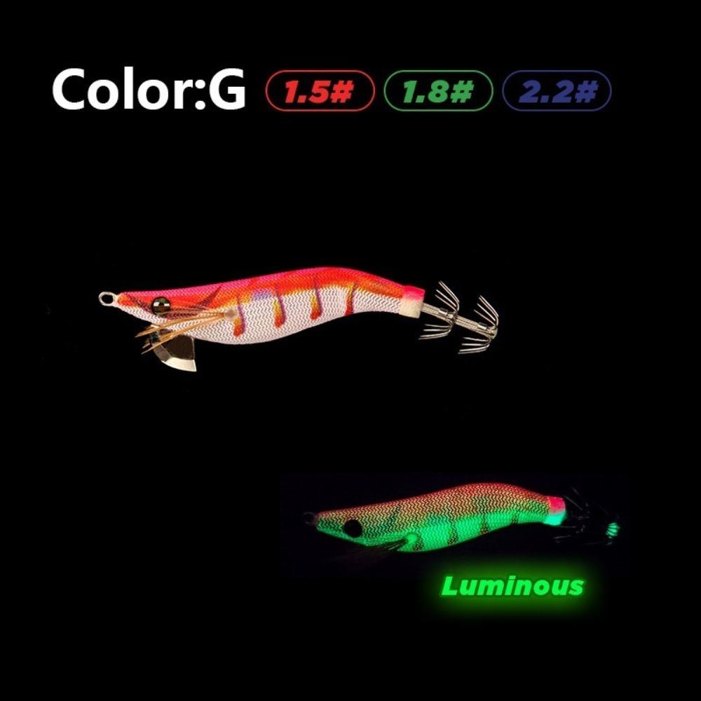 5.2g Fishing Lure 1.8# Hard Bait Shrimp Prawn Shrimp Lure  Night Fishing