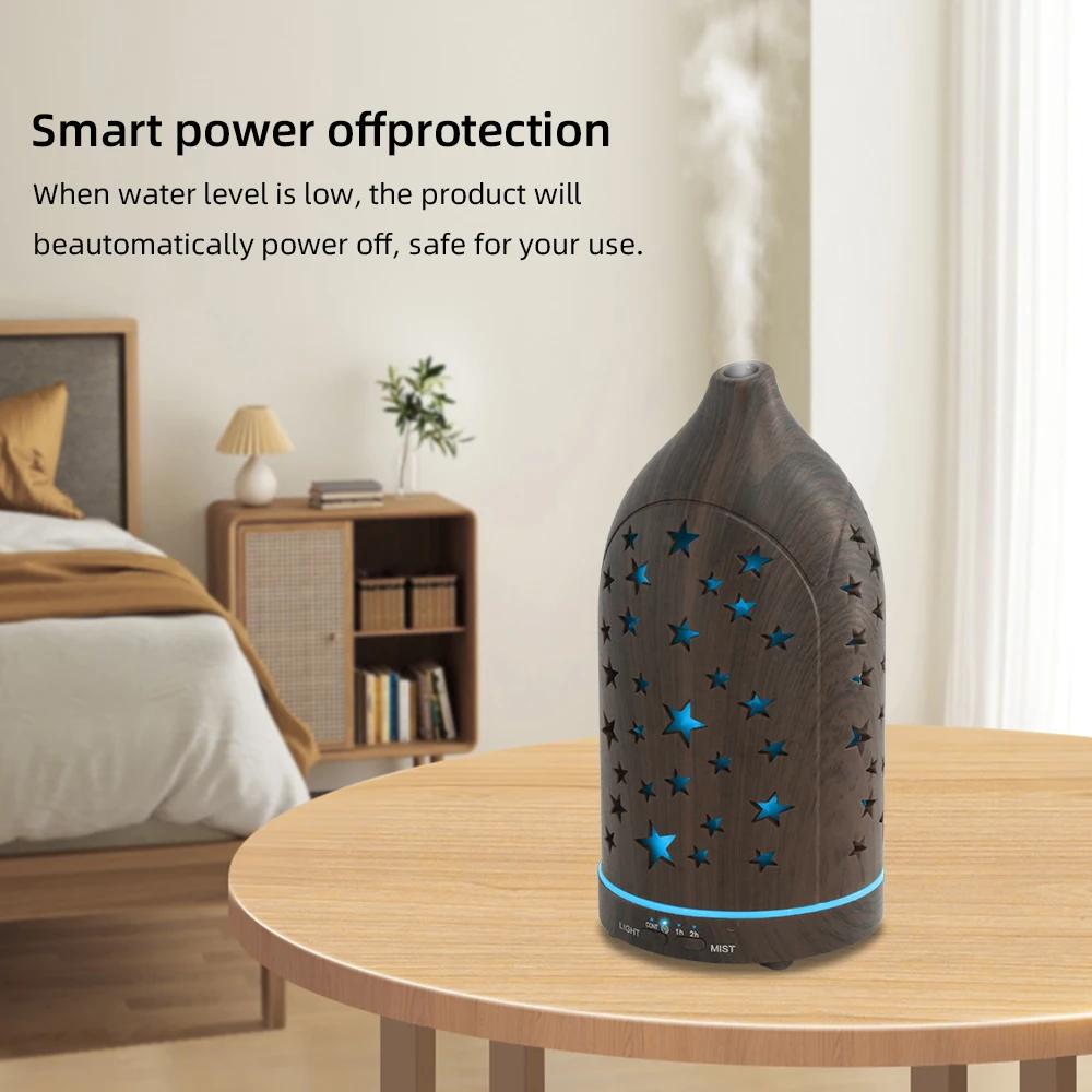 Auto Shutoff  7 Color LED  Ultrasonic Quiet Tech   Aromatherapy Diffuser