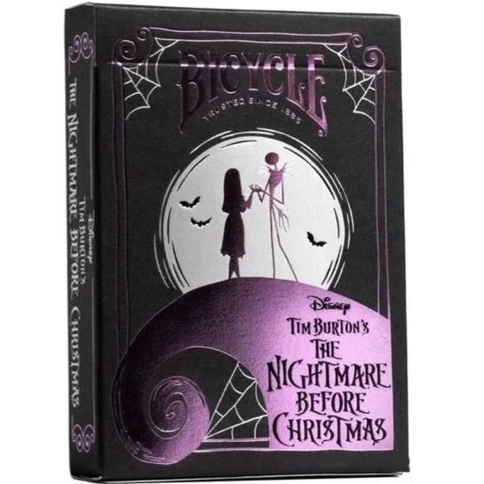 Jeux de société-jeu de cartes - bicycle - l'etrange noel de monsieur jack