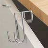 Dorm Room Essentials Heavy Duty Bunk Bed Hook, Stainless Steel No Drill Over The Door Hooks Space Saving Organizer for Bathroom Cabinet And