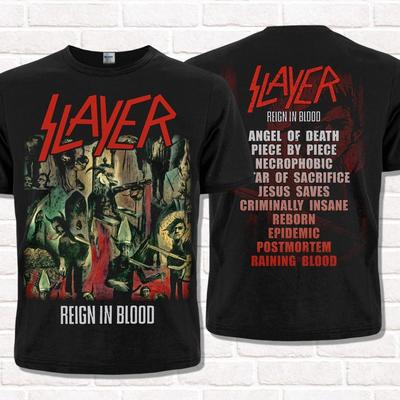 Rock Heavy Metal Short Sleeve Gothic Punk Style T-shirt Vintage Y2K Street Wear Casual Loose Round Neck Top Unisex