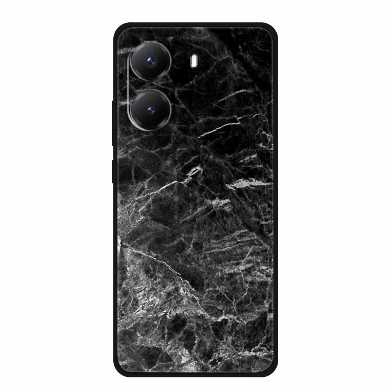 Funda For Poco X7 Pro Cases Marble Painted Silicone Back Cover for Poco X7 Pro Protective Shockproof Cool Capa Poco X7Pro Bumper