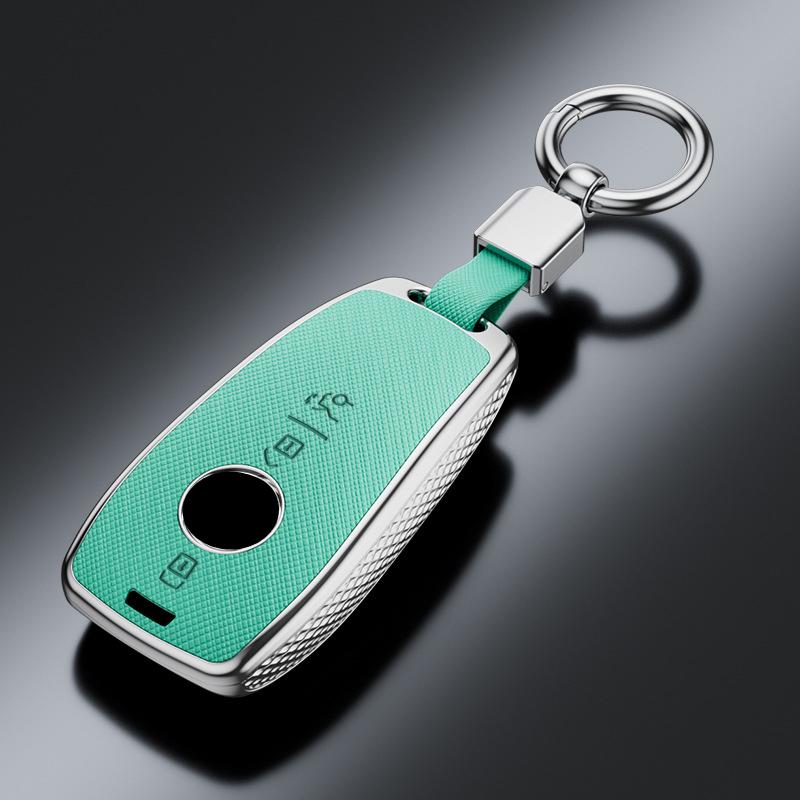 

Plastic Car Key Case Remote Cover Shell Holder Keyring For Mercedes Benz A B C E S Class S400L Cla Cls Glc Gle Gls Eqe Eqs Gla