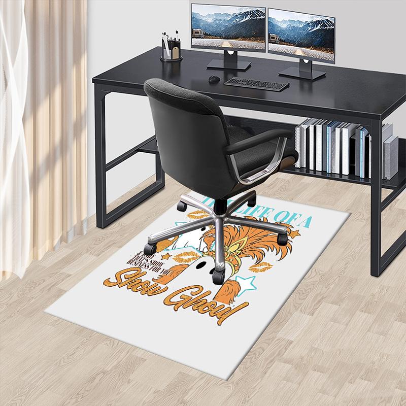 

The Life of A Show Ghoul Chair Mat - Office Carpet, Oversized Rug for Home Decor, Sofa Mat, Desk Pad, Gift Idea for Theater Lovers, Suitable 60cm by 90cm