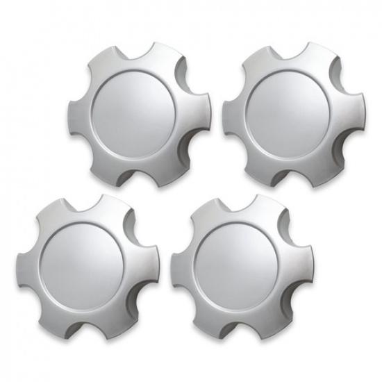 4x Серебристые Центральные Колпачки Ступицы Колес для Tundra Sequoia 17  5-спицевое Колесо