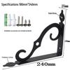 Wall-Mounted Triangle Bracket Shelf Support