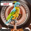 MOC Semi Mechanical Exotic Parrot Tropical Versatile In Creativity Animal City Building Blocks Classic Model Bricks Kits Ideas