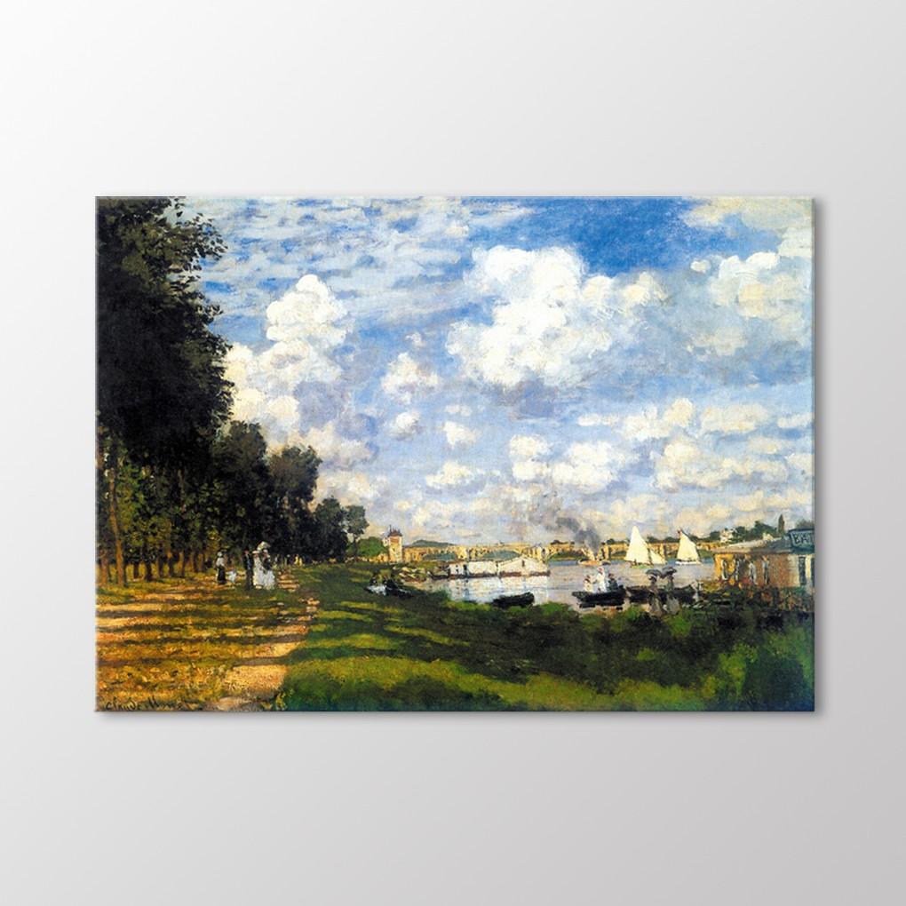 

Гавань Аржантей, 1872 г. Живопись
