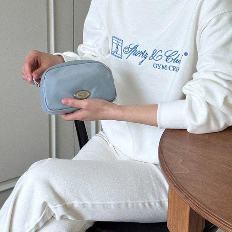 Aerien Souffle Pouch - Misty Blue