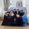 Stray Kids KPOP Printed Throw Blanket  Soft Warm Perfect for Home Travel Picnics and Birthdays