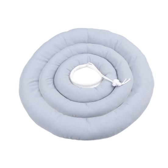 Collare Cono Morbido Regolabile a Ciambella con Coulisse Alternativa al Collare a Cono per Cani e Gatti di Taglia Grande, Media, Piccola Dopo l'Intervento