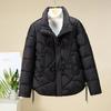 Chinese Disc Buckle Down Padded Jacket, Short Fashion, Warm, Thickened Stand-up Collar Jacket, Winter Padded Jacket