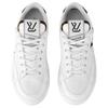 Louis Vuitton Charlie Low Top Stylish Skateboarding Shoes Women's White Brown 1AADOW