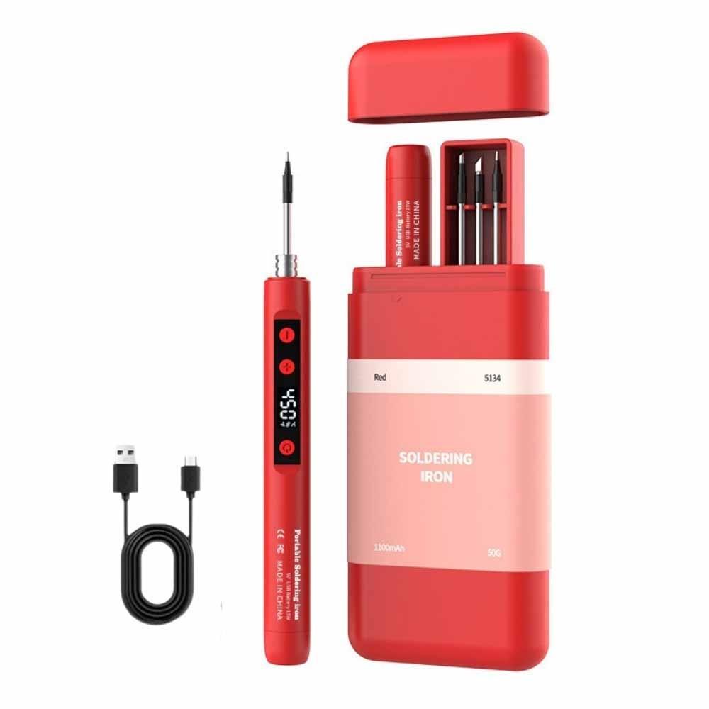 Speed Heating Electric Iron Solder Adjustable Temperature Welding Tool Kit Pen Electronics Repair