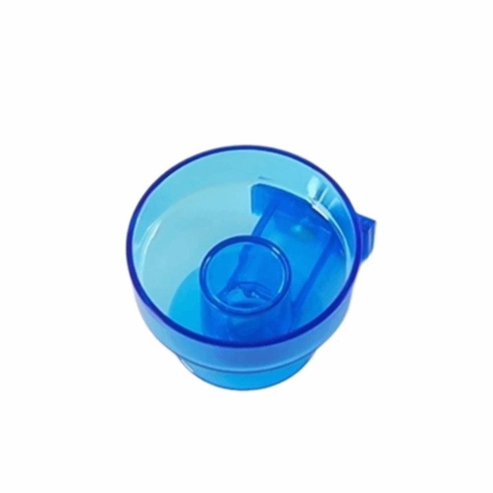 Removable Bird Feeder Cup Hanging Bird Cage Bath Parrot Water Bowl  Cage Accessories синий