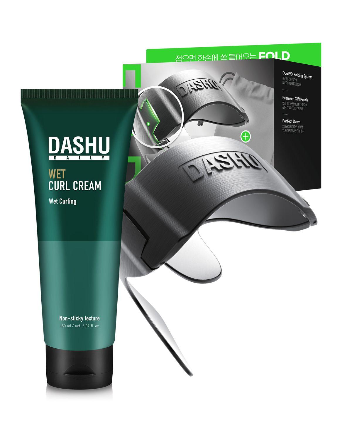 Daily Perfect Down Tech Fold + Daily Wet Curl Cream 150ml