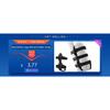 Agente Anti-Derrapante de Fibra de Carbono 10G Para Espigão de Selim Guidão Quadro Mesa Superfícies de Fibra de Carbono Acessório de Proteção Graxa de Bicicleta 1-4 peças