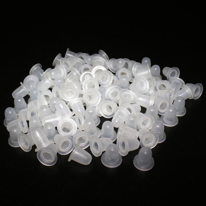 Silicone Microblading Pigment Ring Cups – U-shaped Tattoo Tools Consumables