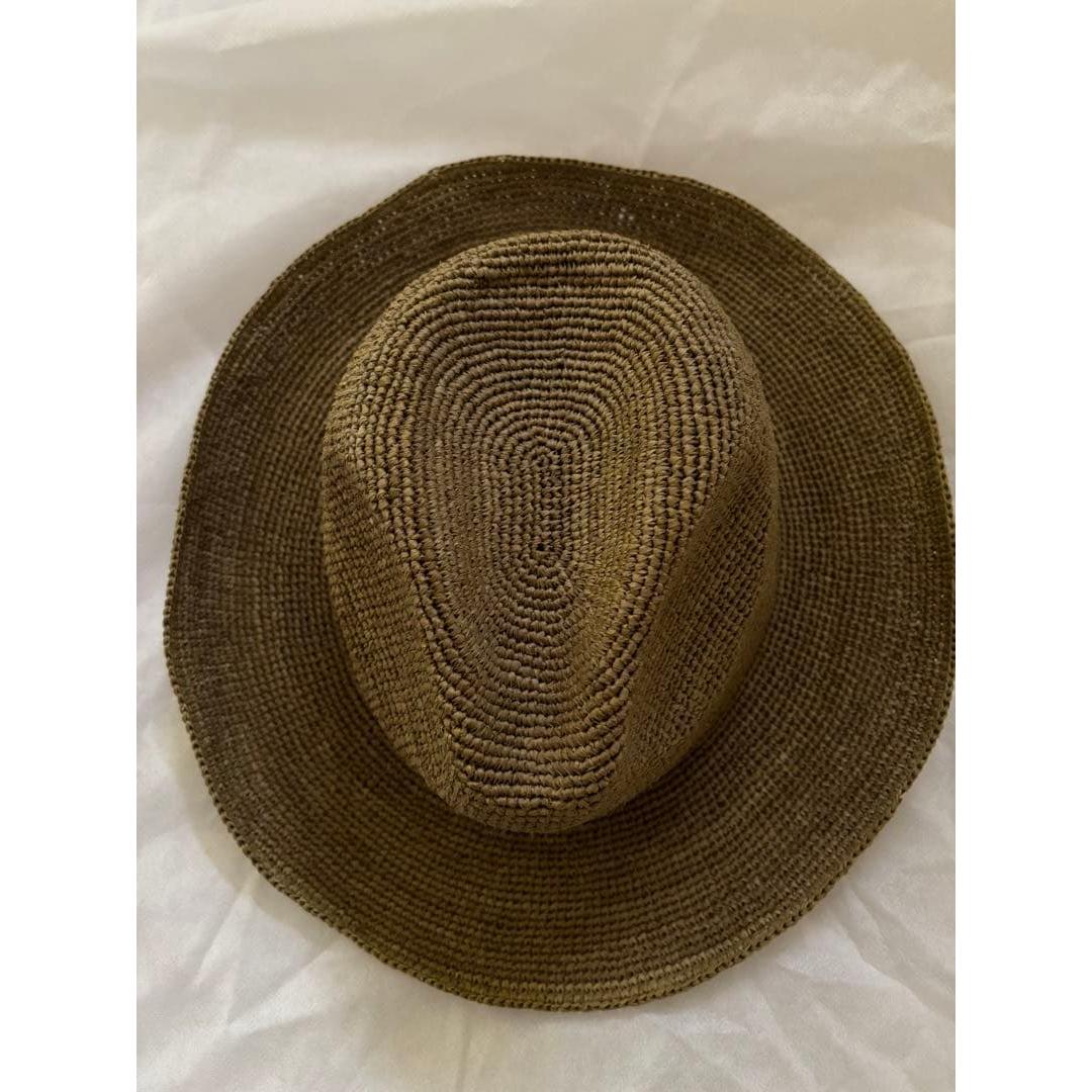 Used KIJIMATAKAYUKI raffia hat