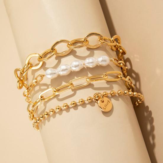 

Стильные браслеты с искусственным жемчугом, износостойкие, долговечные.